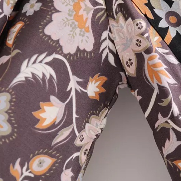 Vintage Boho Flowing Bohemian Long Shift Maxi - Picture 8 of 13